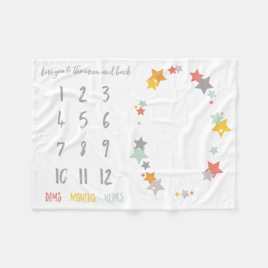 Aimez-vous à la lune et à la couverture arrière (Devant (Horizontal))