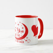 Aimez-vous à la Lune et la Mug de dos (Devant droit)