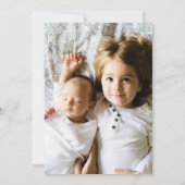 Aimez-vous à la Lune et le Faire-part de bébé arri (Dos)