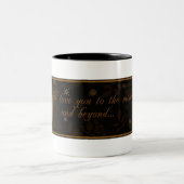 Aimez-vous à la lune - Mug café (Centre)