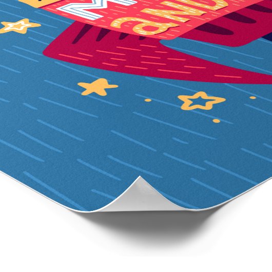 Aimez-vous à la lune Poster de Rocket (Coin)