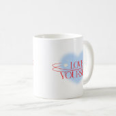 Aimez-vous Citation Inspirationnelle Mug café (Devant droit)