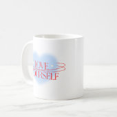 Aimez-vous Citation Inspirationnelle Mug café (Devant gauche)