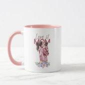 Aimez-vous Maman Gradient Pink Coffee Mug (Gauche)