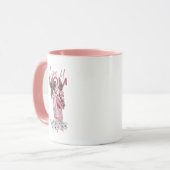 Aimez-vous Maman Gradient Pink Coffee Mug (Devant gauche)