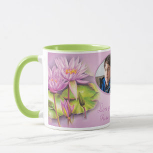 Aimez-vous maman/maman nénuphar photo mug
