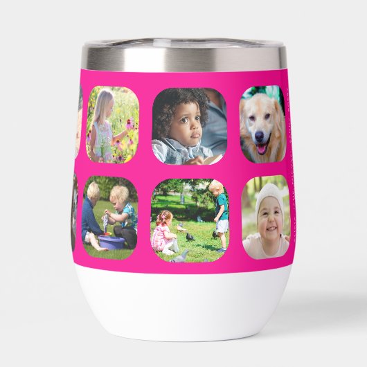 Aimez-vous maman multi photo collage Fête des mère (Arrière)