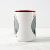 Aimez-vous papa photo Café Mug (Centre)