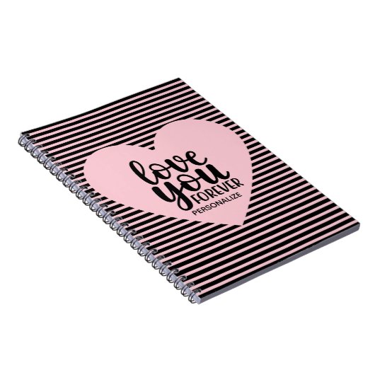 Aimez-vous pour toujours Carnet spiral (Côté Droit)