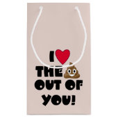 Aimez-vous sac de cadeau de Poo (Dos)