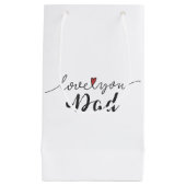 Aimez-vous sac heureux de cadeau de la fête des (Devant)