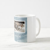 Aimez-vous tasse bleu-vert faite sur commande de (Devant droit)