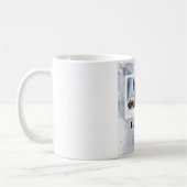 Aimez-vous tasse grise faite sur commande de photo (Gauche)