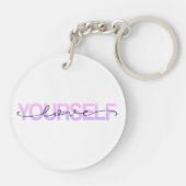 Aimez-vous Valentine Calligraphie | Porte-clé (Dos)