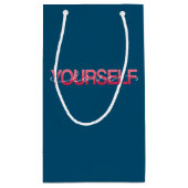 Aimez-vous Valentine Calligraphie | Sac Cadeau (Dos)