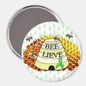 Aimons les abeilles Magnet de sensibilisation à la (Recto/Verso)