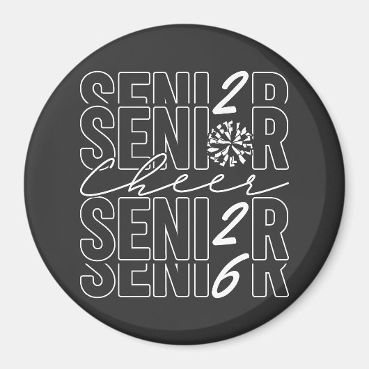 Aimons Senior 2026 Cercle Magnet (Devant)