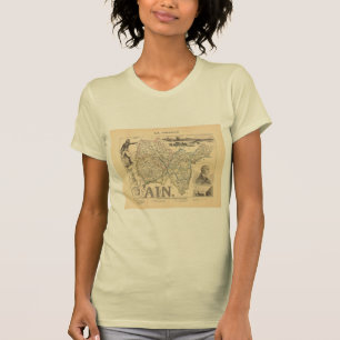 Ain Department Frankrijk 1858 Alexandre Vuillemin T-shirt
