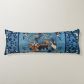 Aincent Chinese Deep Royal Blue  Lichaamskussen (Voorkant)