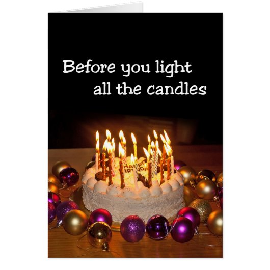 Aînés Anniversaire peut avoir besoin d'un permis d (Devant)