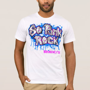 "Ainsi T-shirt de BrokeNCYDE de punk rock"