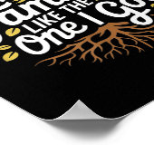 Aint geen familie zoals die waar ik een grappige f poster (Hoek)