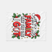 Ain't No Family Like The One I Got Matching Family Fleece Deken (Voorkant (Horizontaal))