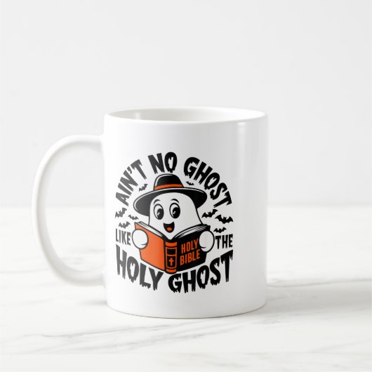 Ain't No Ghost Like The Holy Ghost Christian Hallo Koffiemok (Links)