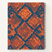 Ainu Mozaïek Kleurrijk Gepersonaliseerd Patroon Notitieboek (Achterkant)