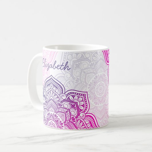 Aion Mandala 11 oz. Personalized Mug (Devant gauche)