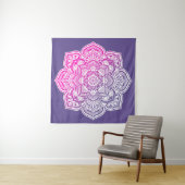 Aion Mandala Fine Art Tapestry Wandkleed (In situ)