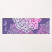 Aion Mandala Personalized Yoga Mat (Voorkant (horizontaal))