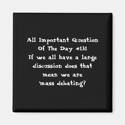 AIQOTD magneet - #131 (Voorkant)