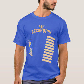 AIR Accordeon Muziekinstrument Band familie T-shirt