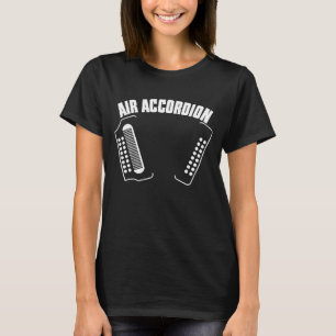 Air Accordion T-shirt Musical 1