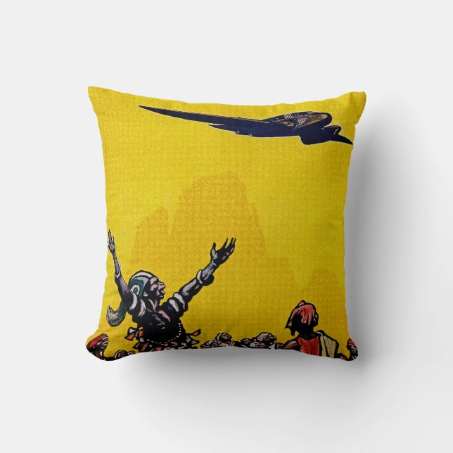 Air Afrique ~ Ligne de Bamako Kussen (Voorkant)