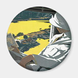 Air Afrique: Visitez L'Afrique en Avion Magneet