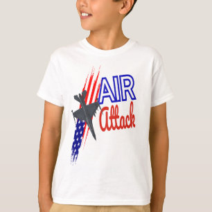 AIR ATTACK AMERIKAANSE VLAG KINDER T-SHIRT