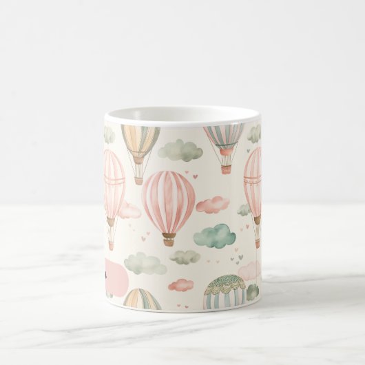 Air Balloons Adventure Kids Mug (Centre)