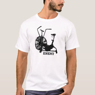Air Bike Enemy - Black Silhouette T-shirt