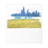 Air Brushed Chicago Notitieblok (Voorkant)