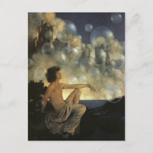 Air Castles, Maxfield Parrish Fine Briefkaart
