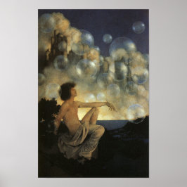 Air Castles, Maxfield Parrish Fine Poster