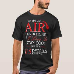 Air Condition en ik hou van koel blijven T-shirt