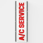 Air Conditioning Service Automobielindustrie Grote Spandoek (Verticaal)