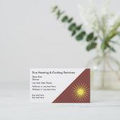 Air conditionné Réparation Cartes de visite (Debout devant)