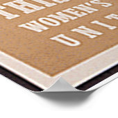 Air Corp voor het vrouwenleger Poster (Hoek)