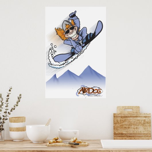 AIR DOG POSTER (Keuken)