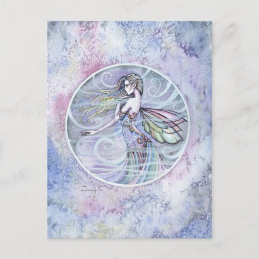 Air Element Fairy Briefkaart (Voorkant)
