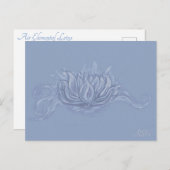Air Elemental Lotus Briefkaart (Voorkant / Achterkant)